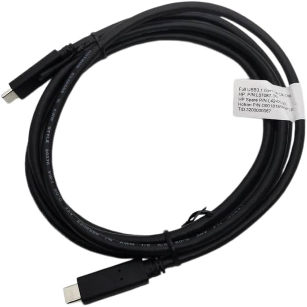 Black USB-C Cable